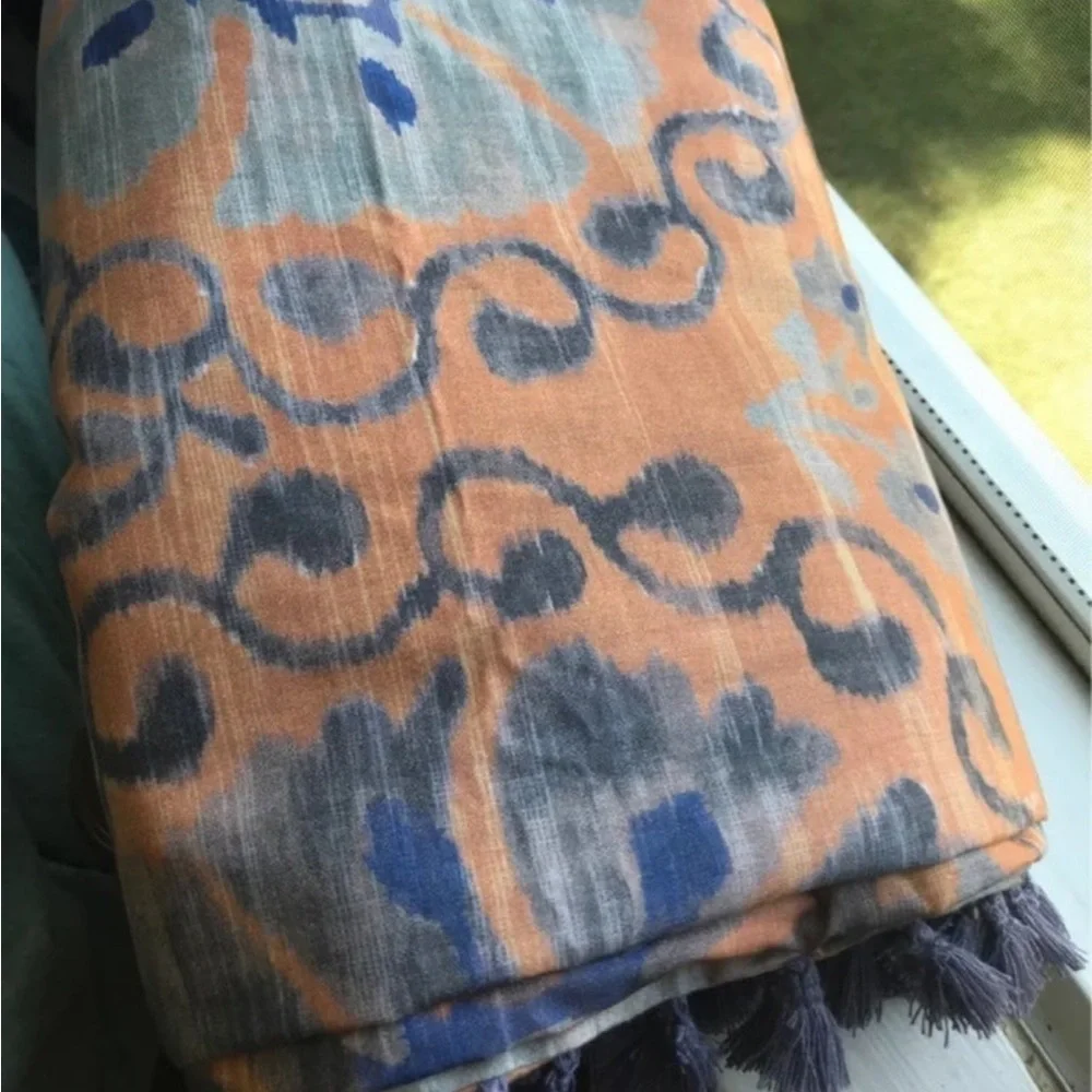 Urban Outfitters Lina Tassel Twin Duvet Cover New